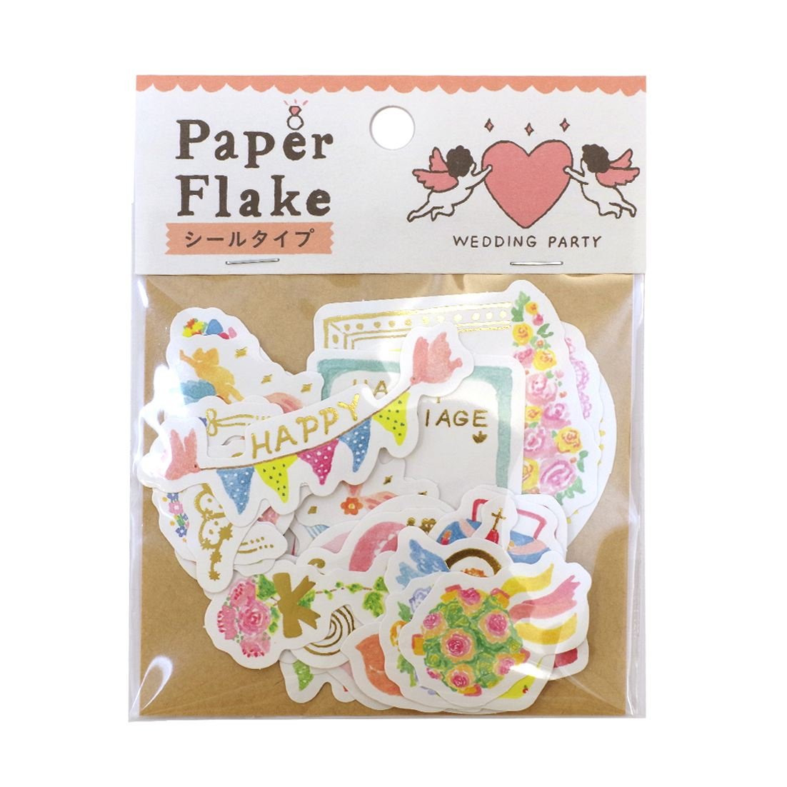 確認用♡Type6♡手描きフレークシール