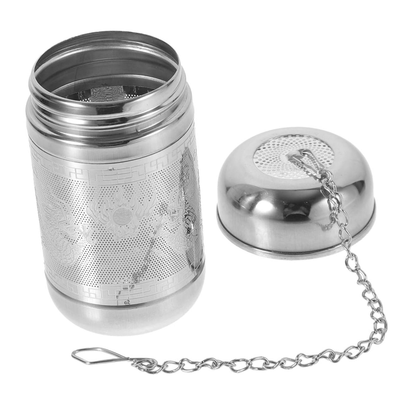 PRETYZOOM Kitchen Accessories Compact Seasoning Filter Tea Ball Infuser with Fine Mesh Strainer