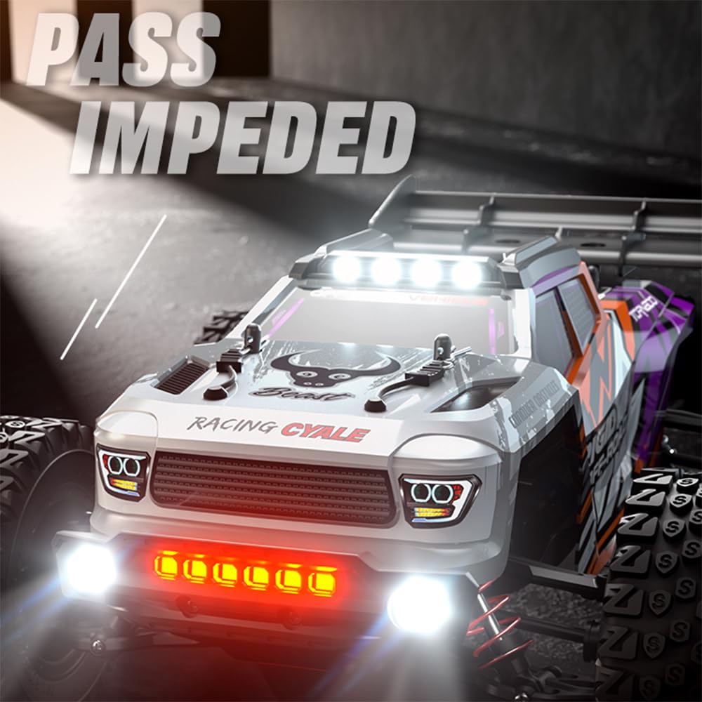 80 KM/H Brushless RC Auto per adulti, 1/16 2.4 Ghz, impermeabile per auto telecomandata, crawler, 4 WD Offroad Truggy, SG316MAX, 3 batterie