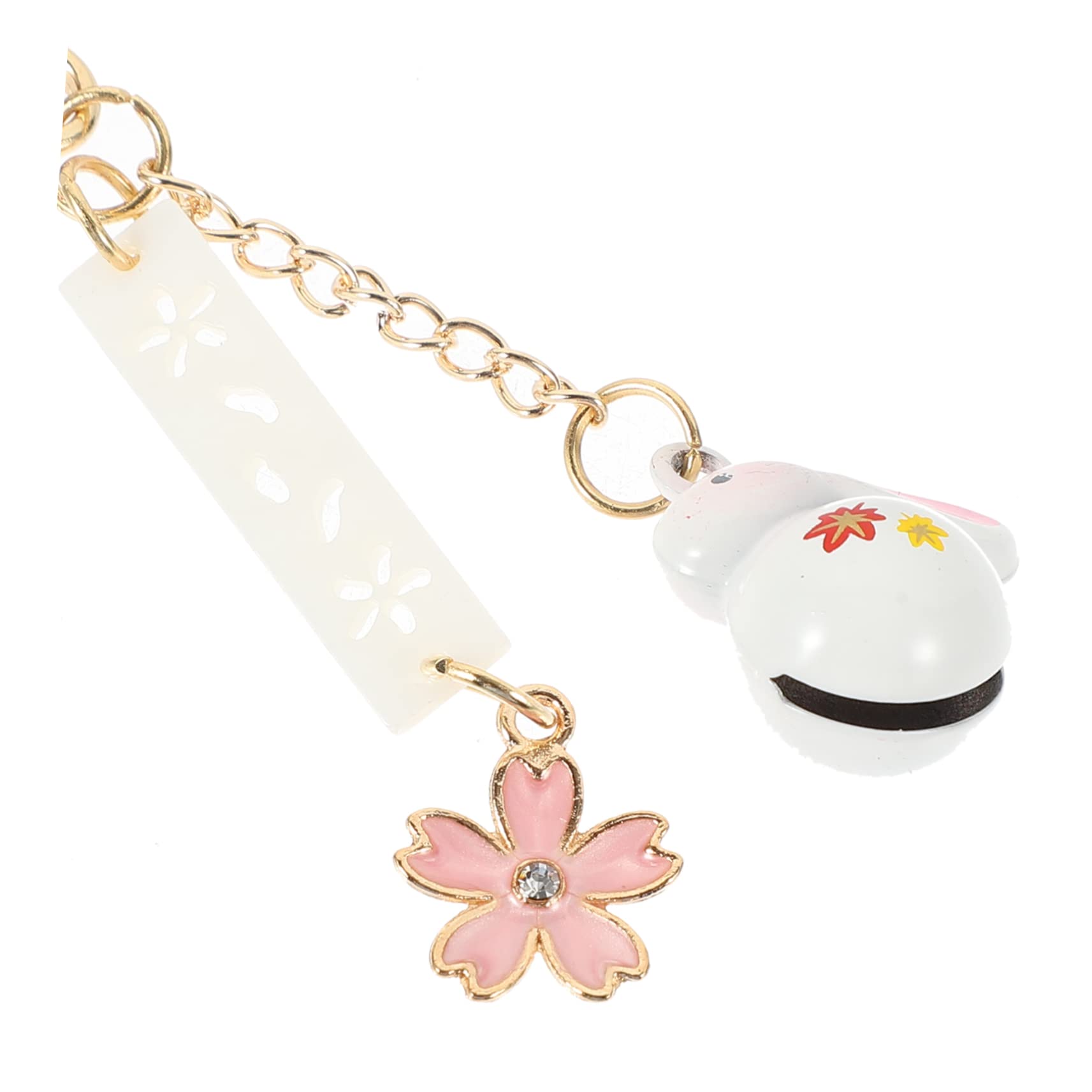 UKCOCO 20piezas Colgantes De Teléfono Con Diseño De Conejito Japonés De Accesorios Decorativos Para Colgar El Cuello Para Móviles y Llaveros