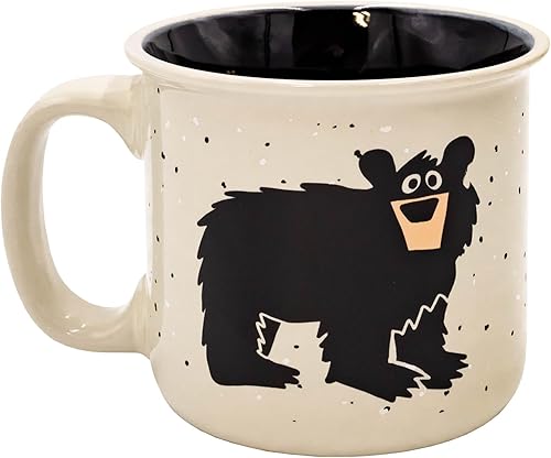Miniatura 2 de Lazy One Tazas novedosas, divertidas tazas de regalo para familiares, amigos o compañeros de trabajo en tu oficina, campamento (oso de mamá)