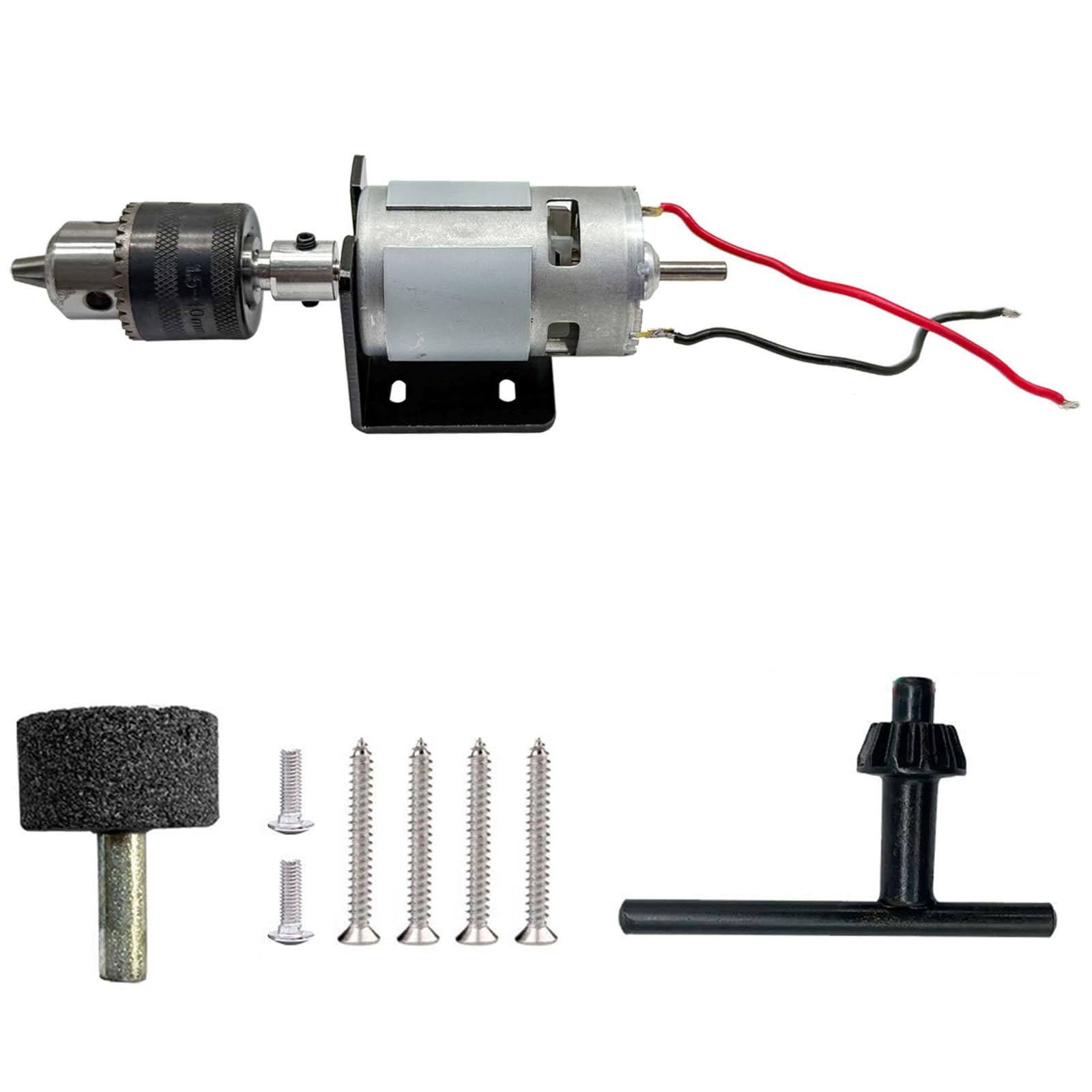 21V Cordless Grinder Electric Motor with Bracket Stand for Polishing and Metalworking Projects Crafting Applications Portable Electric Grinder