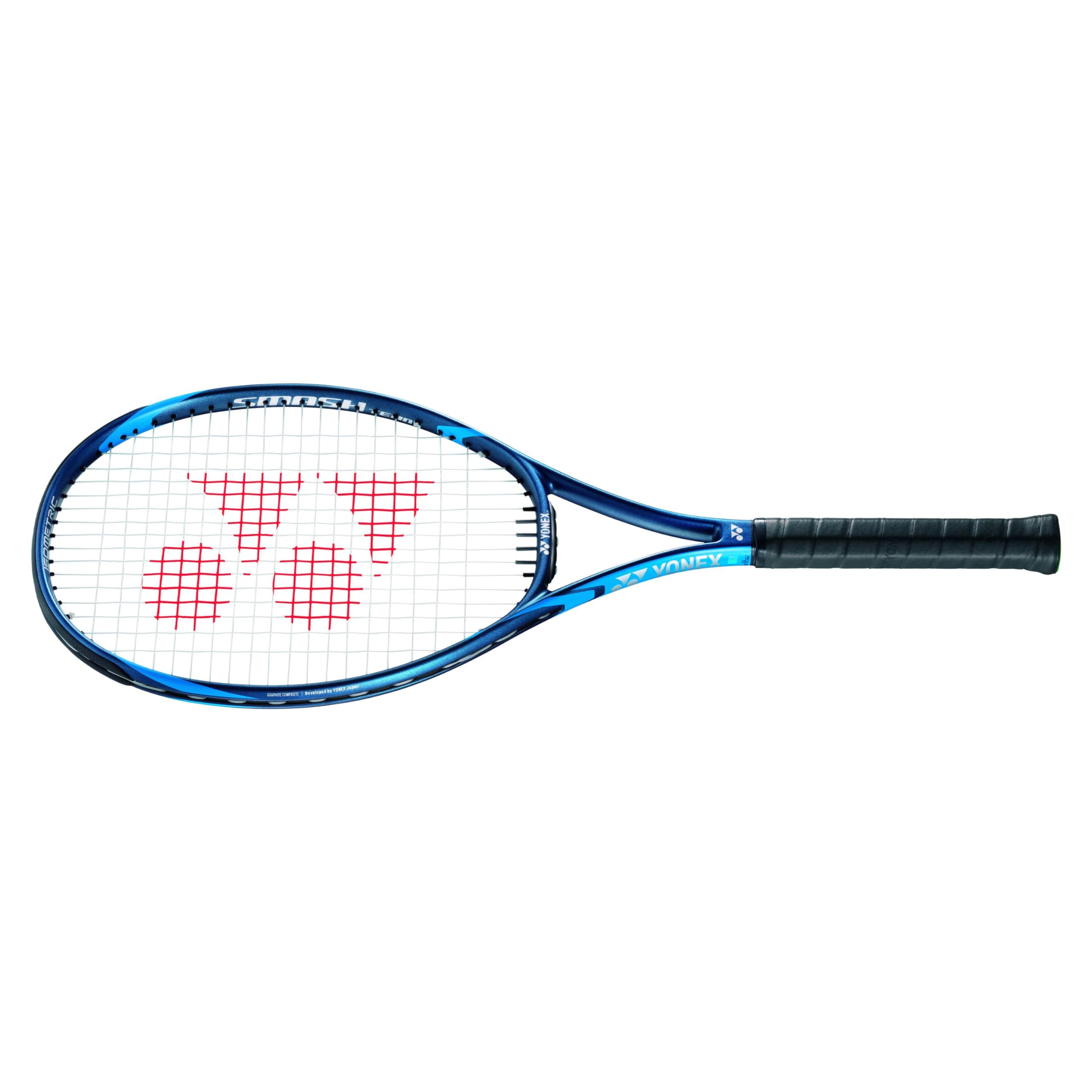 Yonex Rakieta tenisowa Smash Team (290 g) wstępnie nawleczona - ciemnoniebieska G2, czarna