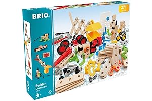 Kids Builder Creative Set - 271 piece STEM Construction Toy – Eco-Friendly & Enhances Creativity
