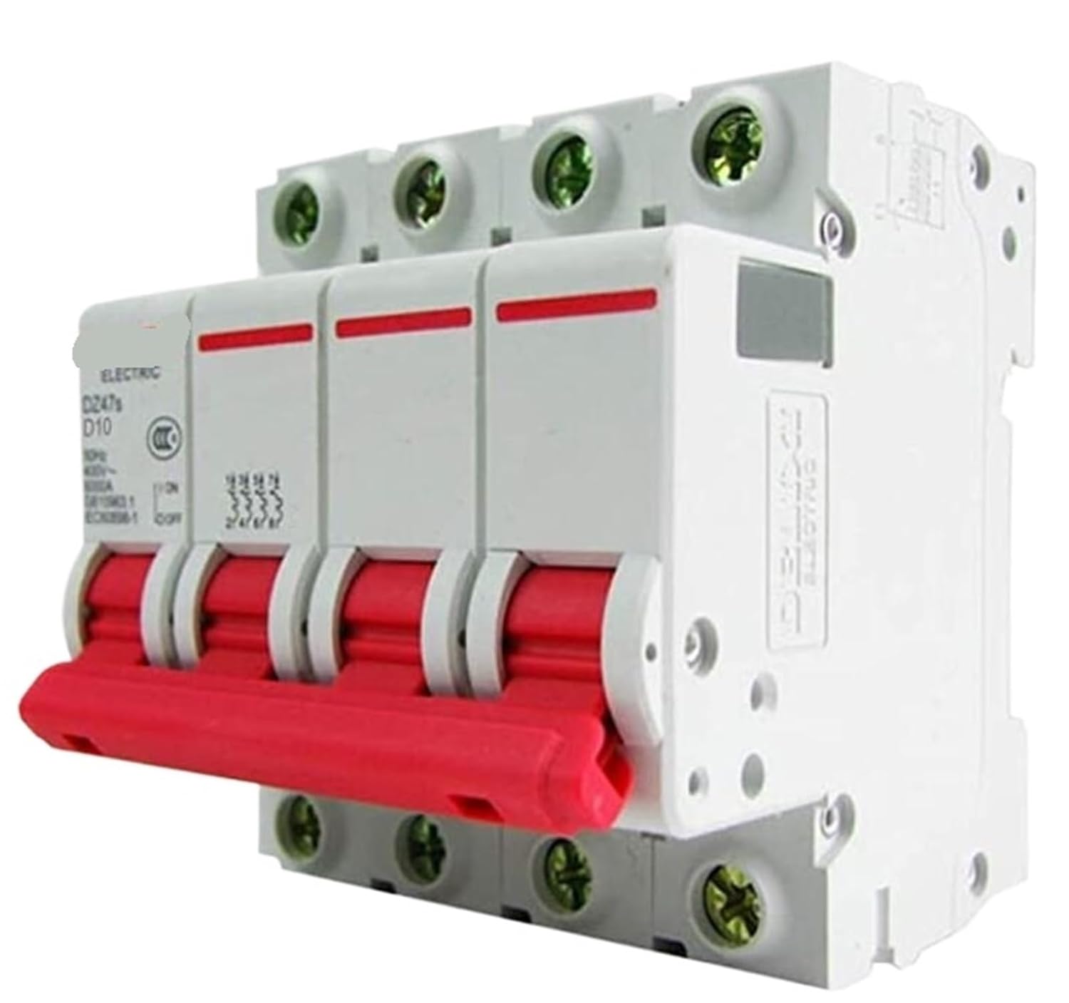 DZ47s D 4P 25A DZ47SN4D25 4P | 25A | D | 6KA DZ47s Miniature Standard Circuit Breaker