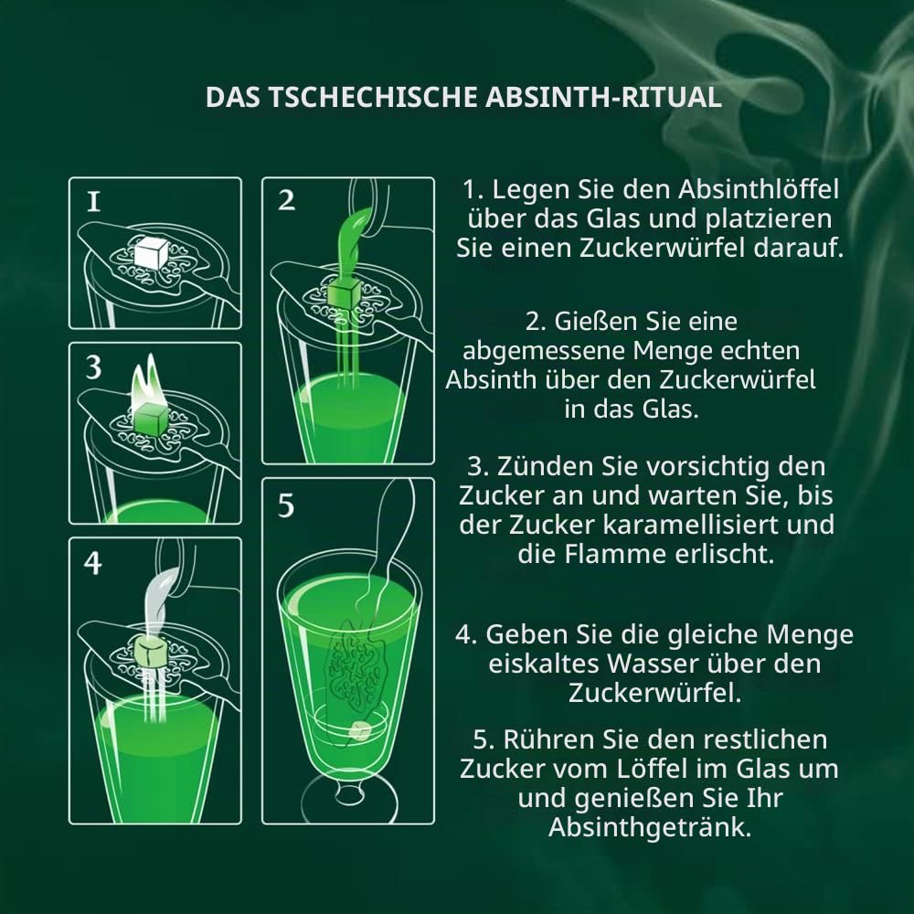 Absinthbrunnen im Lady-Stil mit 2 Metallhähnen - Kleine Reproduktion des bekanntesten Absinthbrunnen-Stils