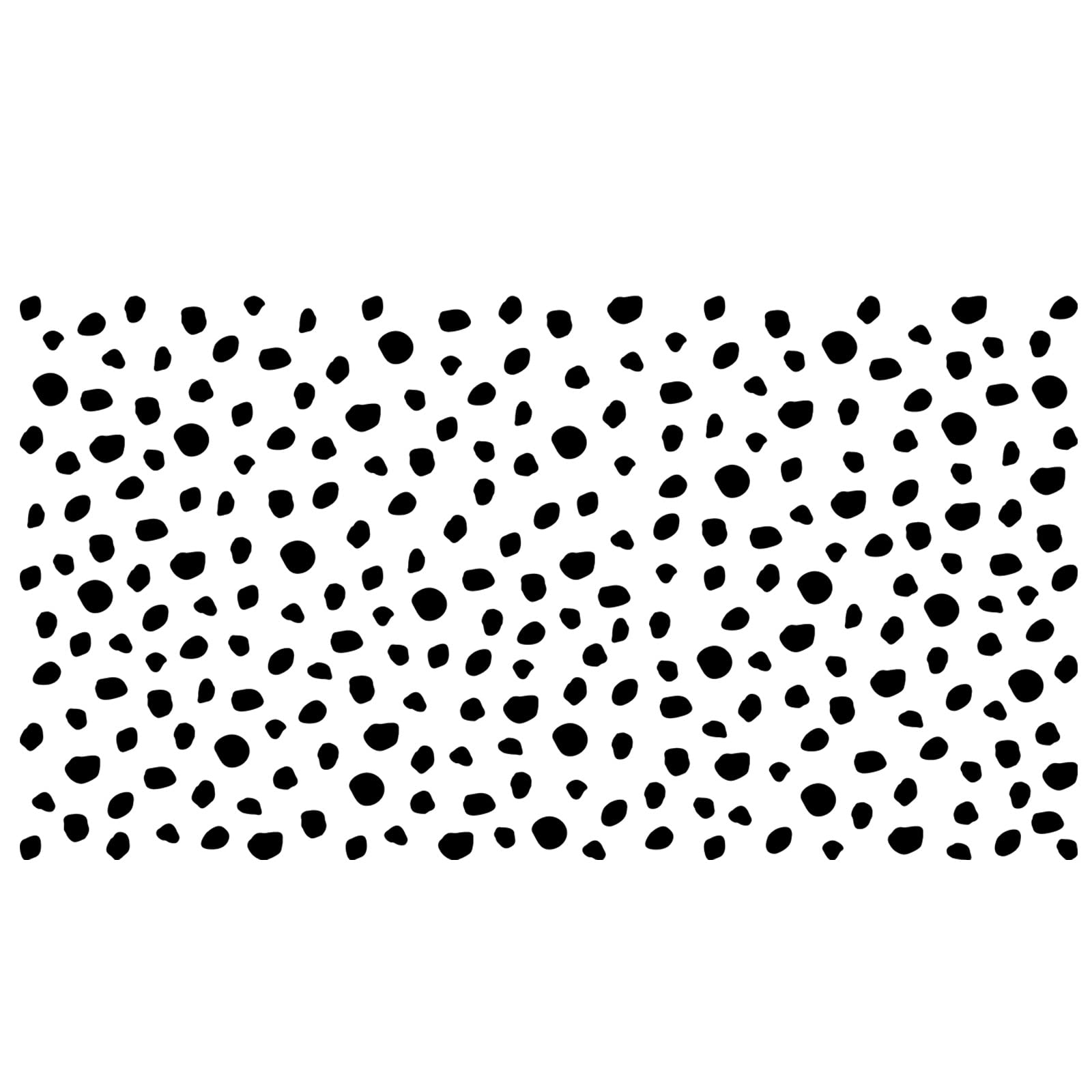 thovorrnl 256 Pieces Polka Dots Wall Decals Irregular Polka Dot Wall Stickers Removable Vinyl DIY Minimalist Geometric Art Wall Mural for Kids Bedroom Living Room Nursery Door Tile (Black)