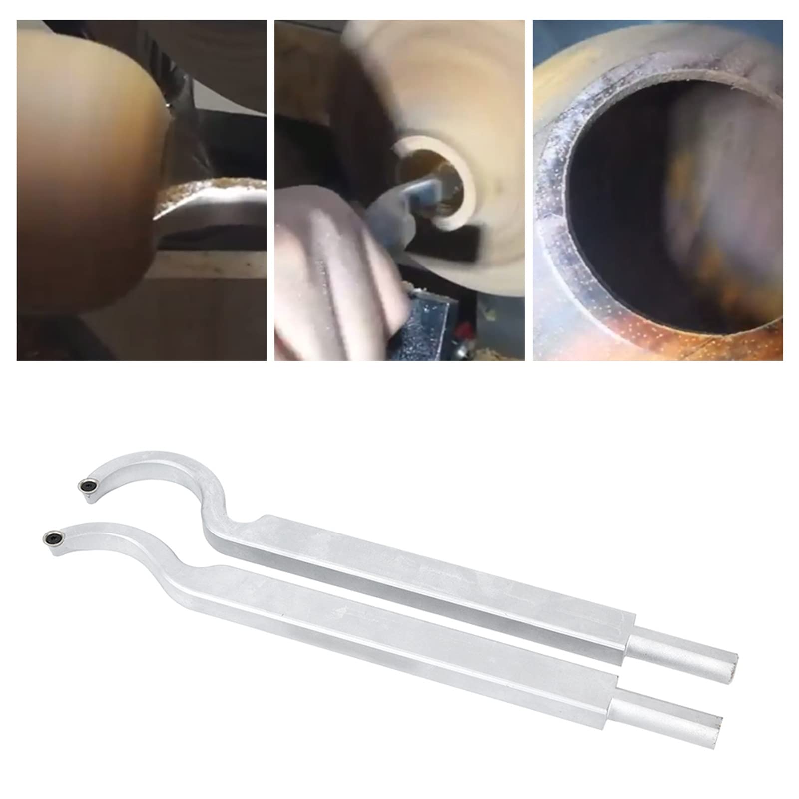 Strumento Meißel di Fogli di Fogli L'ala Rotante/ala, Facile Sostituire con Tasto CNC, 2 Pezzi per Carpentieri Professionisti, Titanio Schiacciati