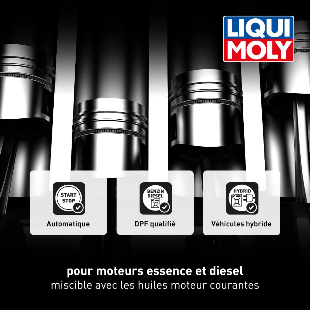 LIQUI MOLY Longtime High Tech 5W-30, 5 L, Technologie de synthèse Huile motrice, SKU: 9507