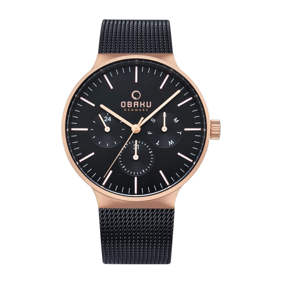 Obaku MOS-Night Analog Black Dial Mens Watch-V229GMVBMB (B07QLWK43N) Amazon Price History, Amazon Price Tracker