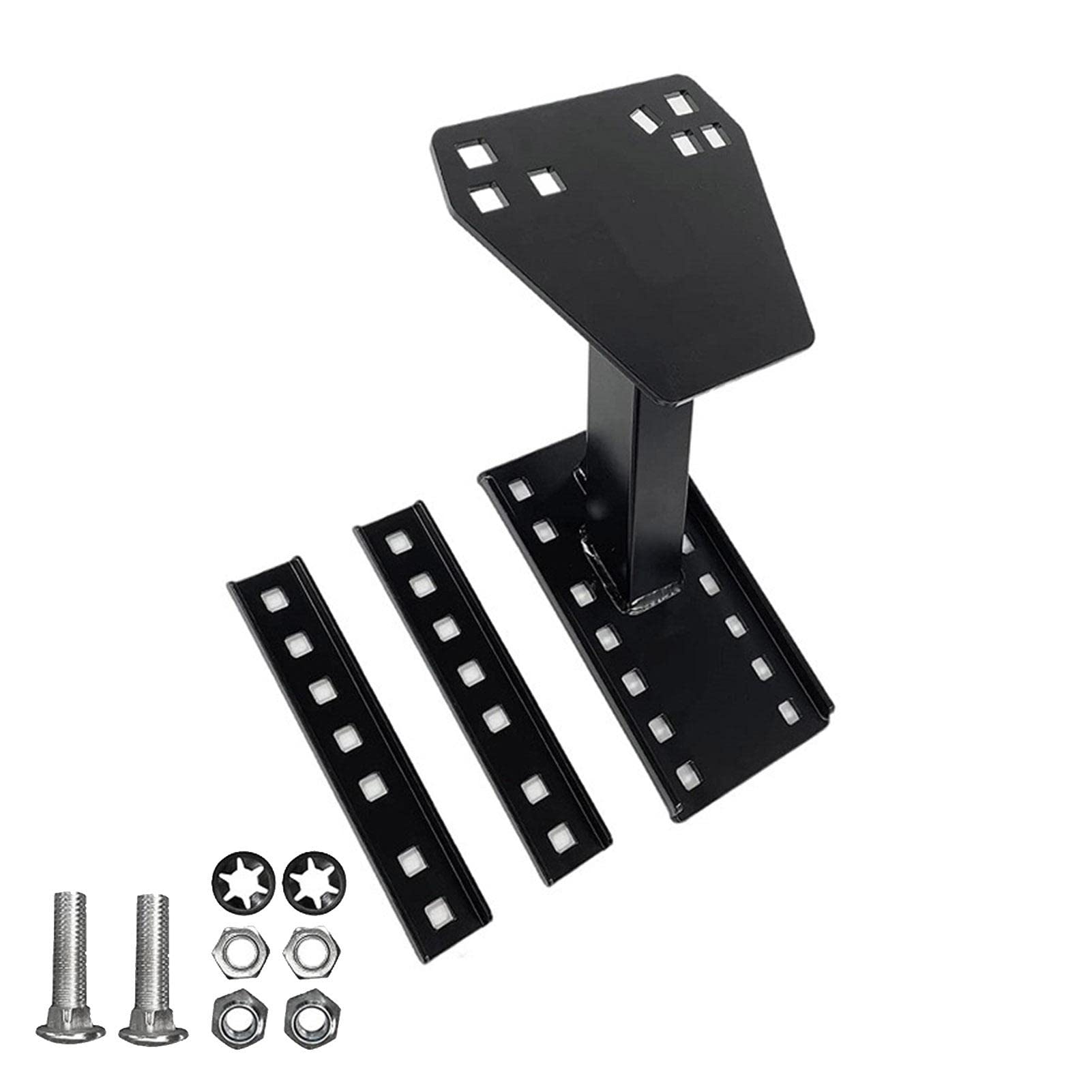 Reserveradhalterung für Anhänger, Reserveradträger für Anhänger, Anhänger-Ersatzrad-Zubehör für die meisten 4 & 5 & 6 & 8 Stollenräder auf 4" 4,5" 4,75" 5" 5,5" 6,0" 6,5" Lochmustern