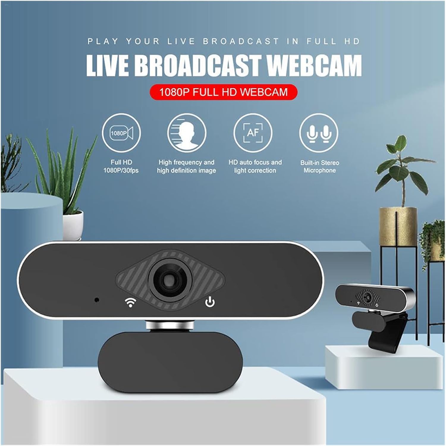 楽天市場】【15%OFF】Nuroum C50 ウェブカメラ web会議用 360°カメラ