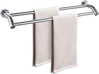 Bathroom Towel Rack 304 Stainless Steel Bathroom Towel Rack, Bathroom Bathroom Towel Rack, Double Bathroom Towel Rack, Bathroom Racks Stainless Steel Bathroom Towel Rack (Size : 1306cm)