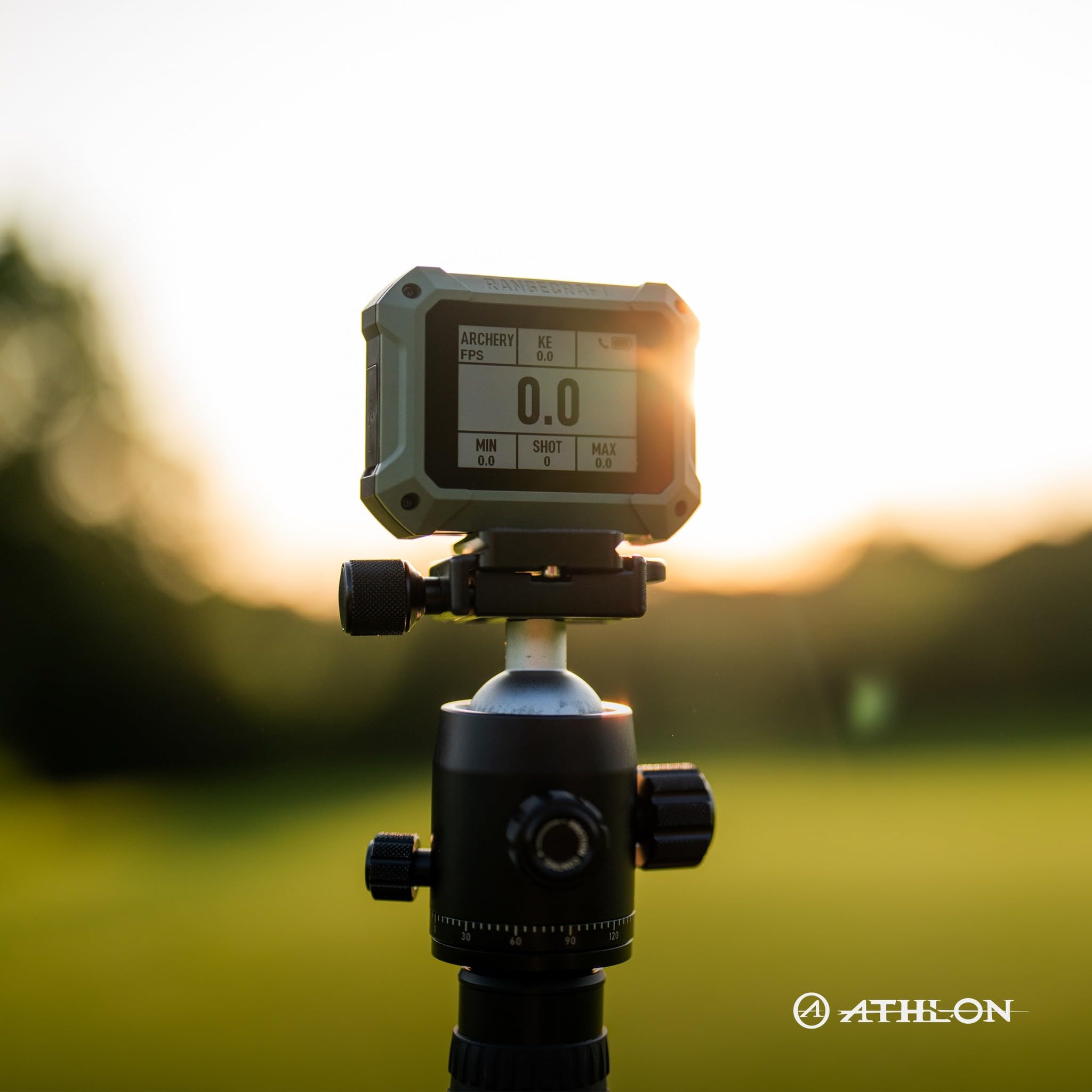 Cronografo Athlon - Rangecraft Velocity PRO cronografo balistico e cronografo per fucili ad aria compressa | Radar 65-5000 FPS | Precisione ± 0,1% | Impermeabile IP67 | App Bluetooth