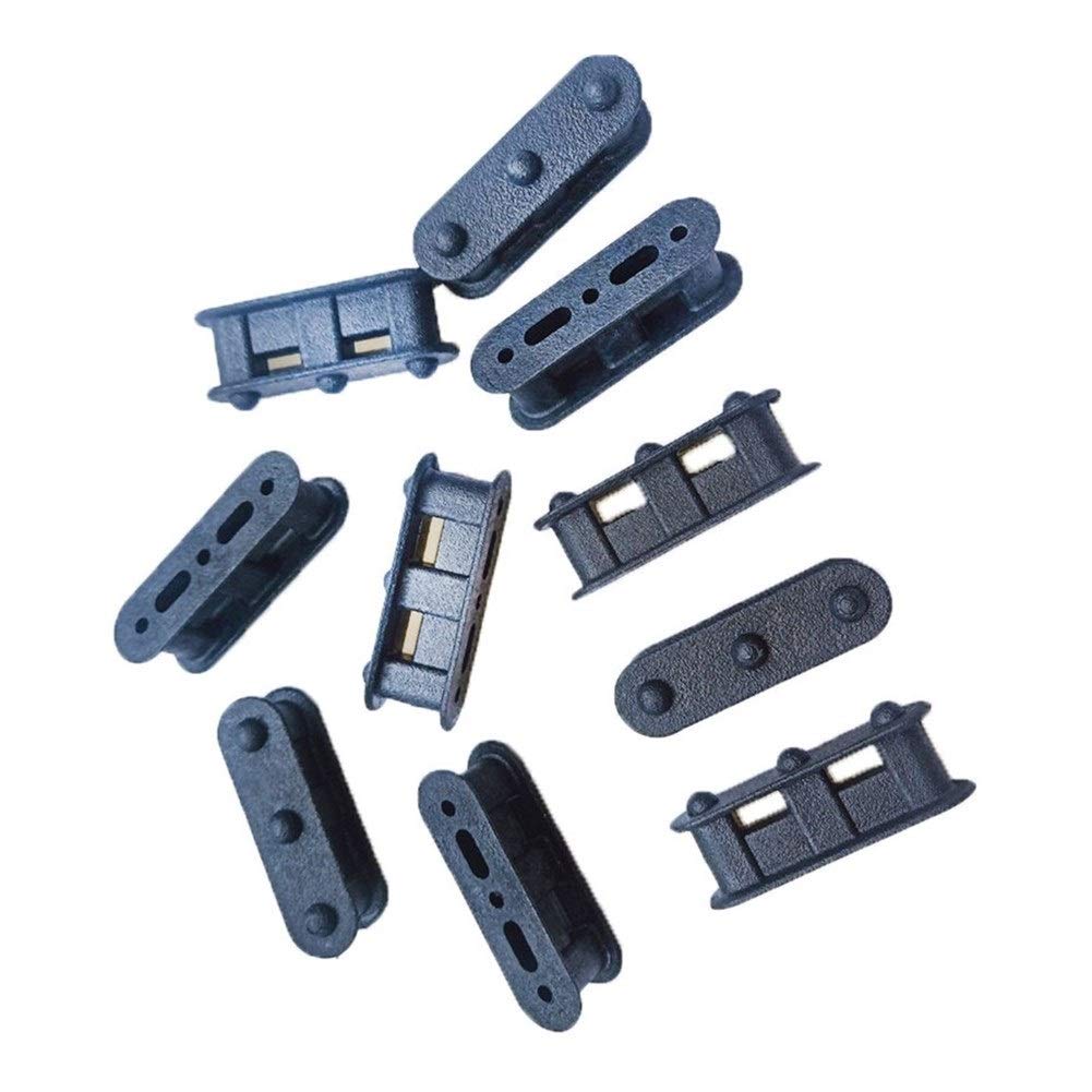 Surfbrett Leine 5 oder 10pcs Windsurfen Windsurfen Kunststoff 3 oder 5 Löcher Einstellbare Footstrap Insert Surfboardreparatur Zubehör Surfbrettwachs