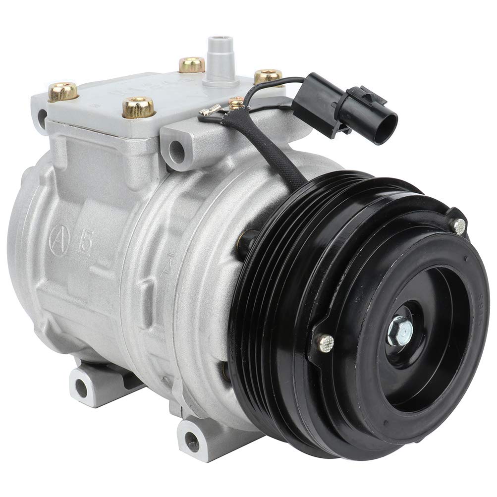 cciyu Air Conditioning Compressor 1995-2004 Fit for Toyota Tacoma 2.4L 2.7L Replaces AC Compressor for Car