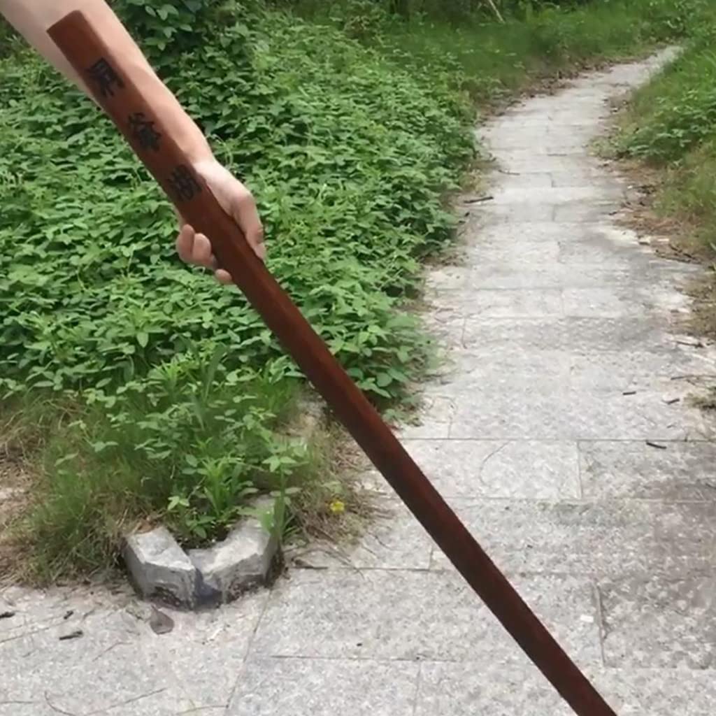 Madera Bokken Katana Espada de Entrenamiento Espada de Madera Espada de práctica Espada samurái Anime japonés Cosplay Kendo Aikido Budo Jiu Jitsu Ninjutsu, Exhibición en el hogar-100 CM