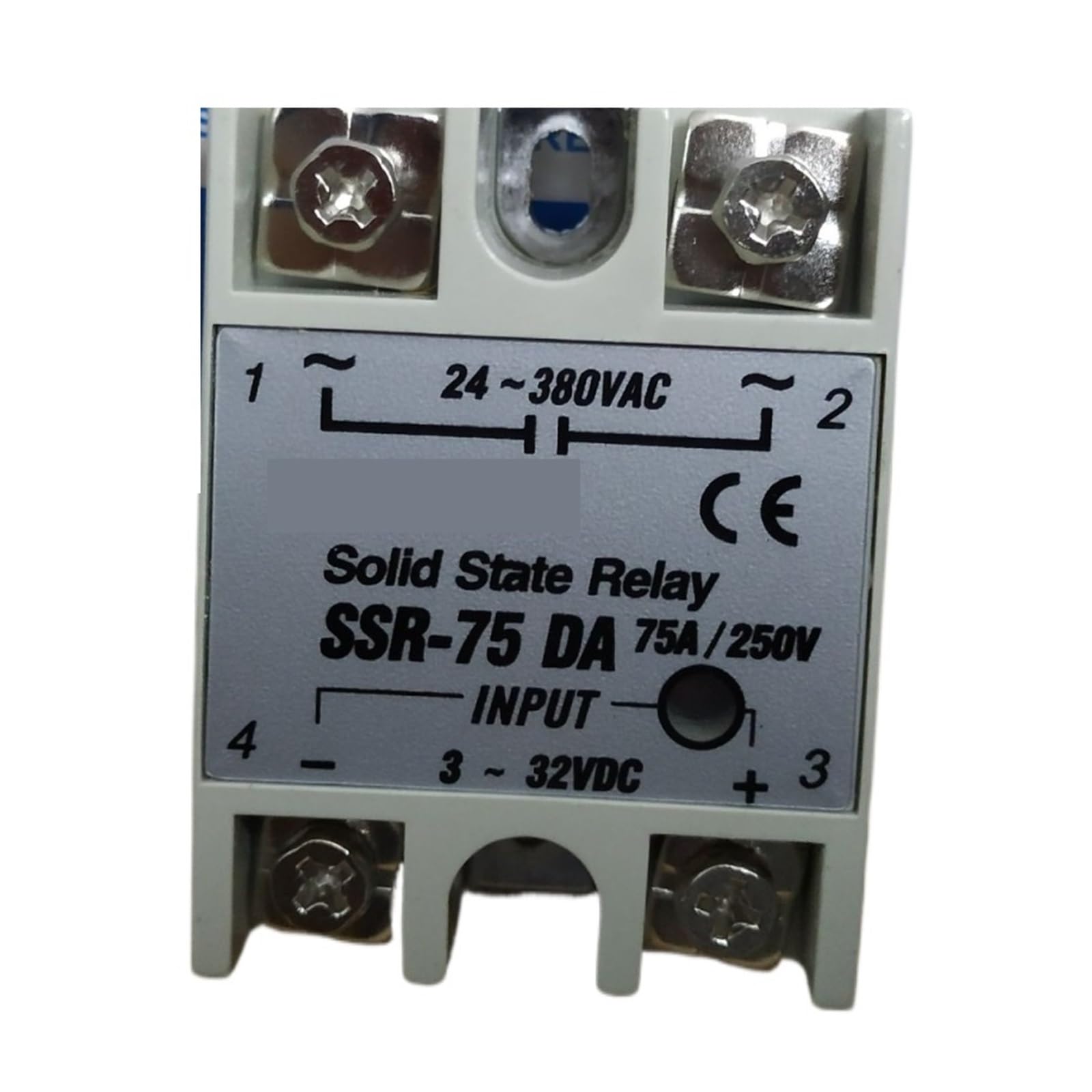 Relais statique SSR-75DA 75A commutation rapide et silencieuse pour charge AC