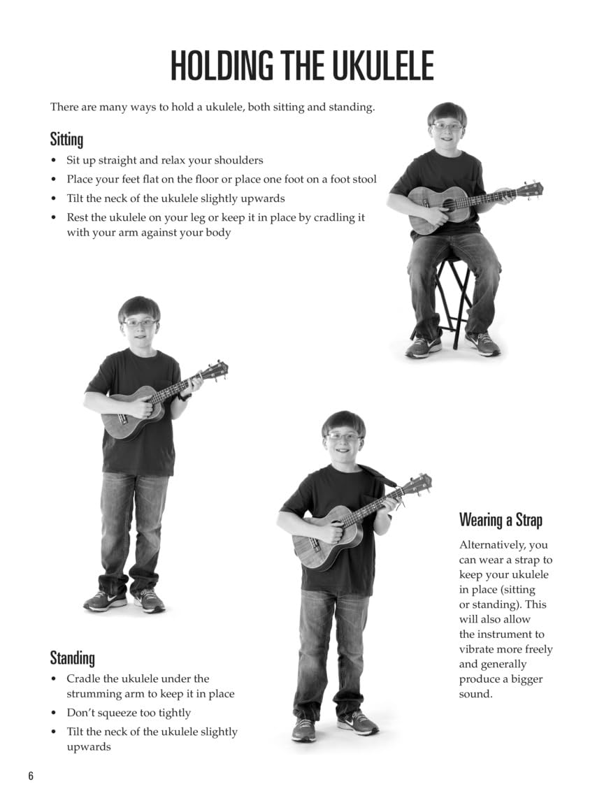 Ukulele for Kids - Method and Songbook by Chad Johnson | Beginner Ukulele Sheet Music and Lesson Book for Children | Learn to Play Ukulele with Guided ... Audio Support (Hal Leonard Ukulele Method)