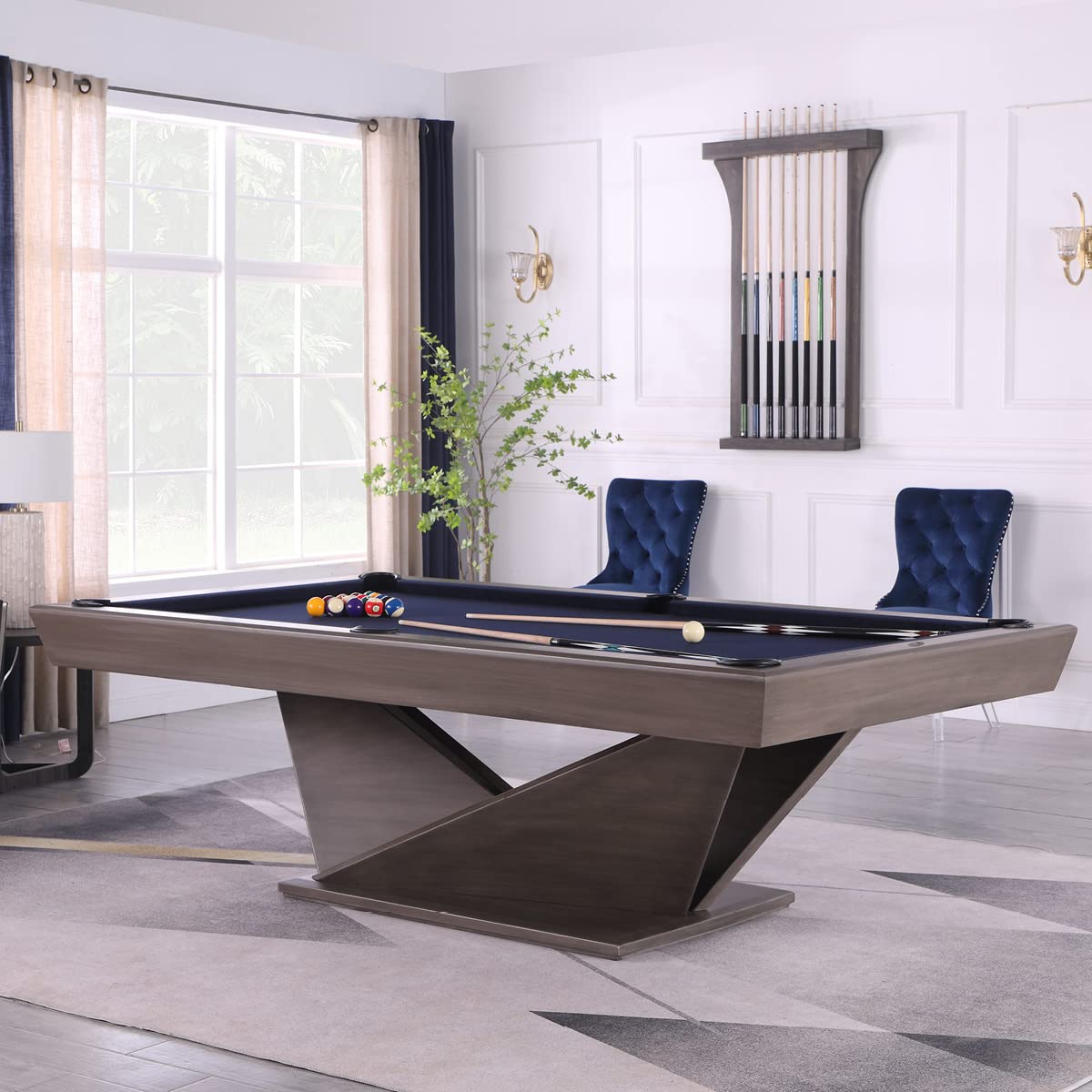 Stół bilardowy, model Poseidon 8 ft, z wysokiej jakości gumą K-55, do wyboru