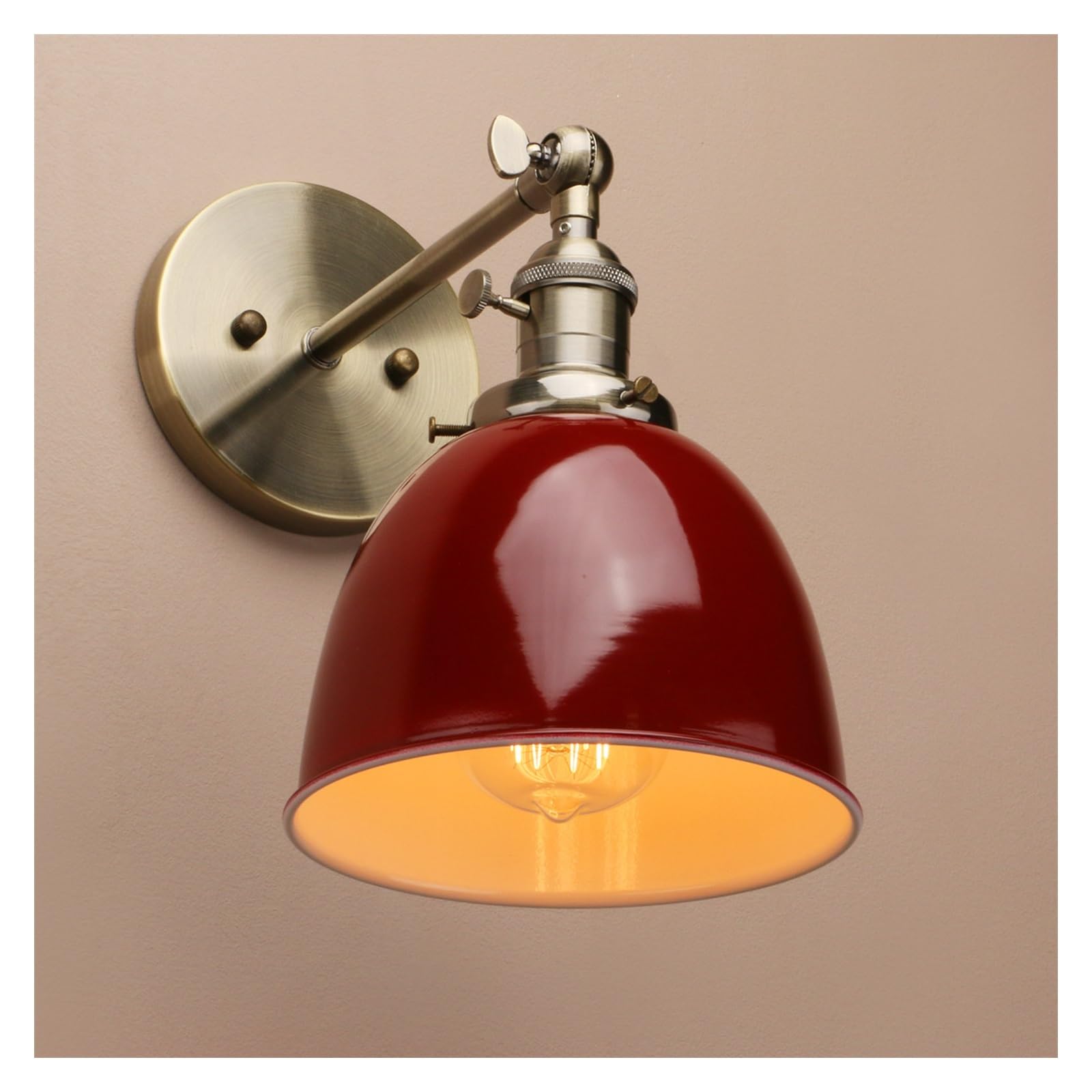 SYAXVOM V-intage wandlamp 6.5'' Wall Lamps Black Modern Industrial Stair Light Fixtures
