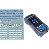 10G PON Power Meter Tester OPM VFL Mode Network Detector for Measuring Voice Data and Video Signals on 1490nm/1550nm/1577nm/1270nm/1310nm 3.5-inch TFT Color Screen 1000 Groups Data Storage