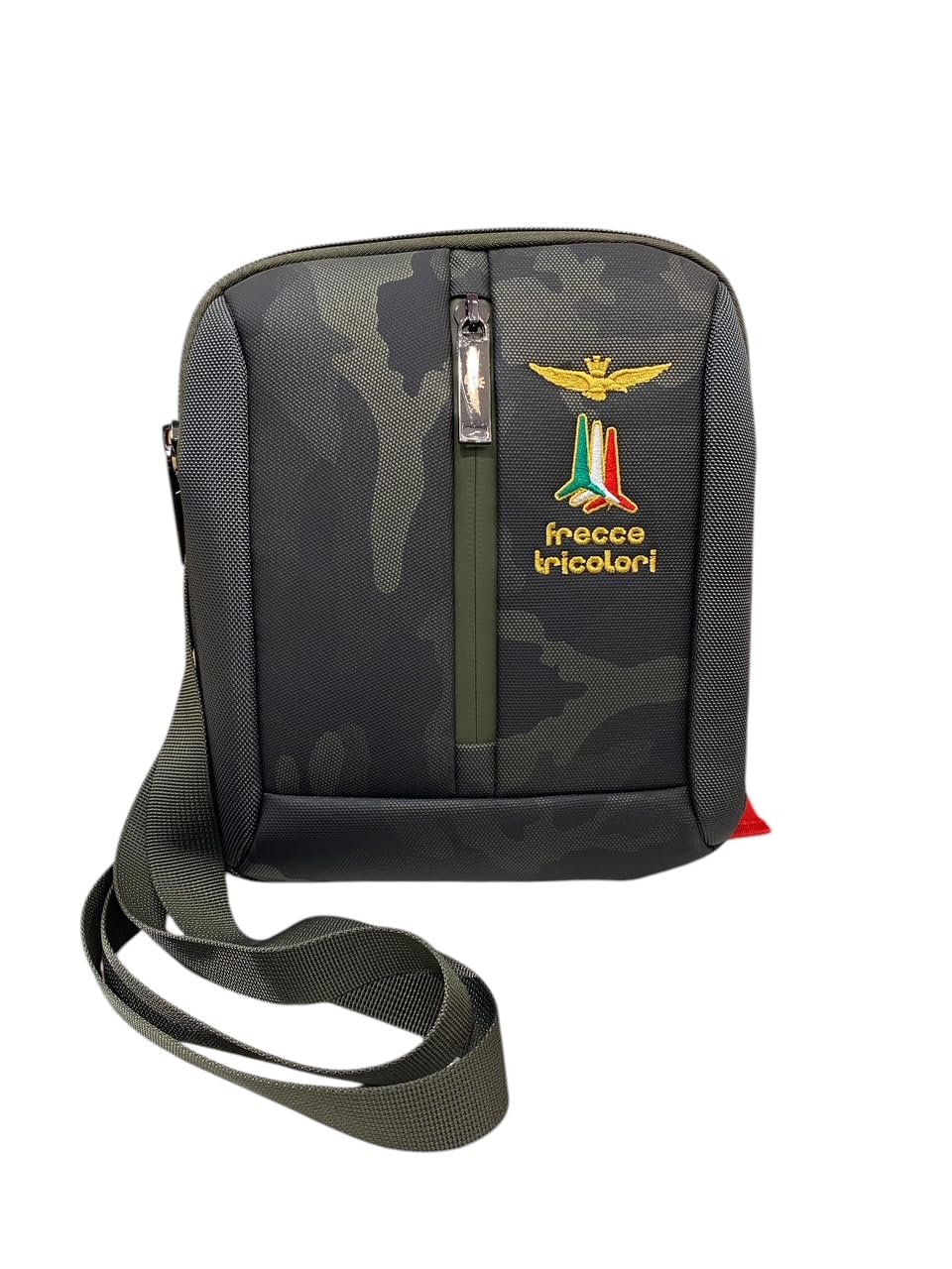 Aeronautica Militare Mała torba na dron, Zielony / kamuu, Taglia Unica