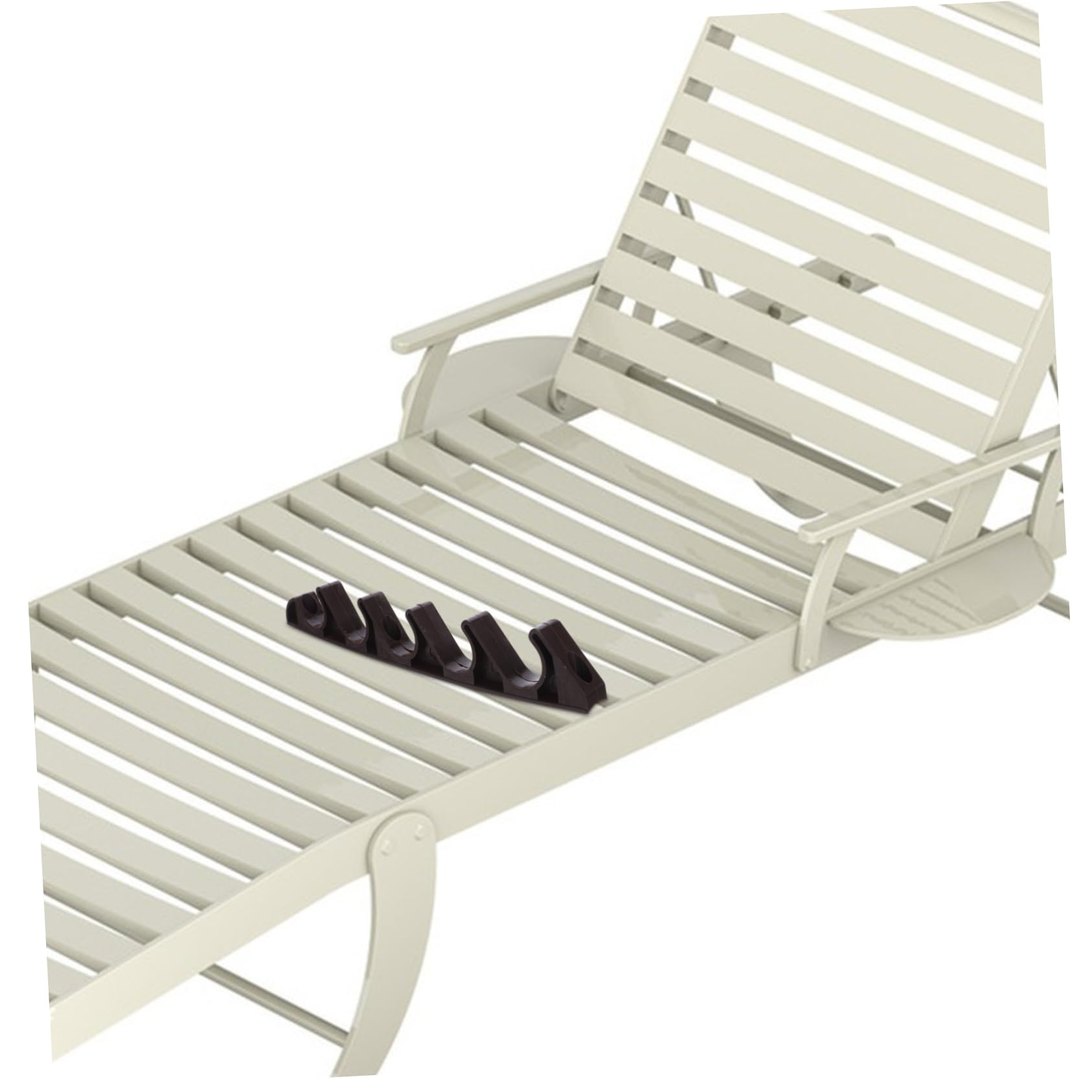 8 Piezas de Soporte de Ajuste para Tumbonas Plegables de Nylon Diseño Compacto y Ángulo Reclinable Ajustable para Actividades al Aire Libre y Picnic