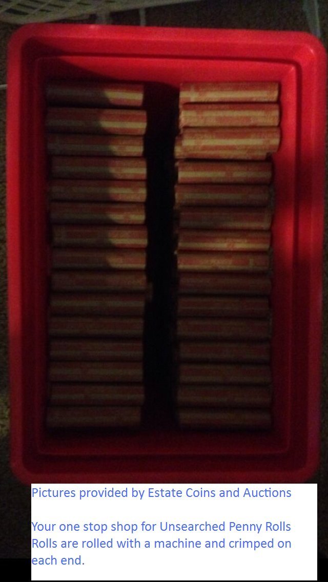 Unsearched US Wheat Pennies/Cent/Lincoln Penny Shotgun Roll Great Investment!