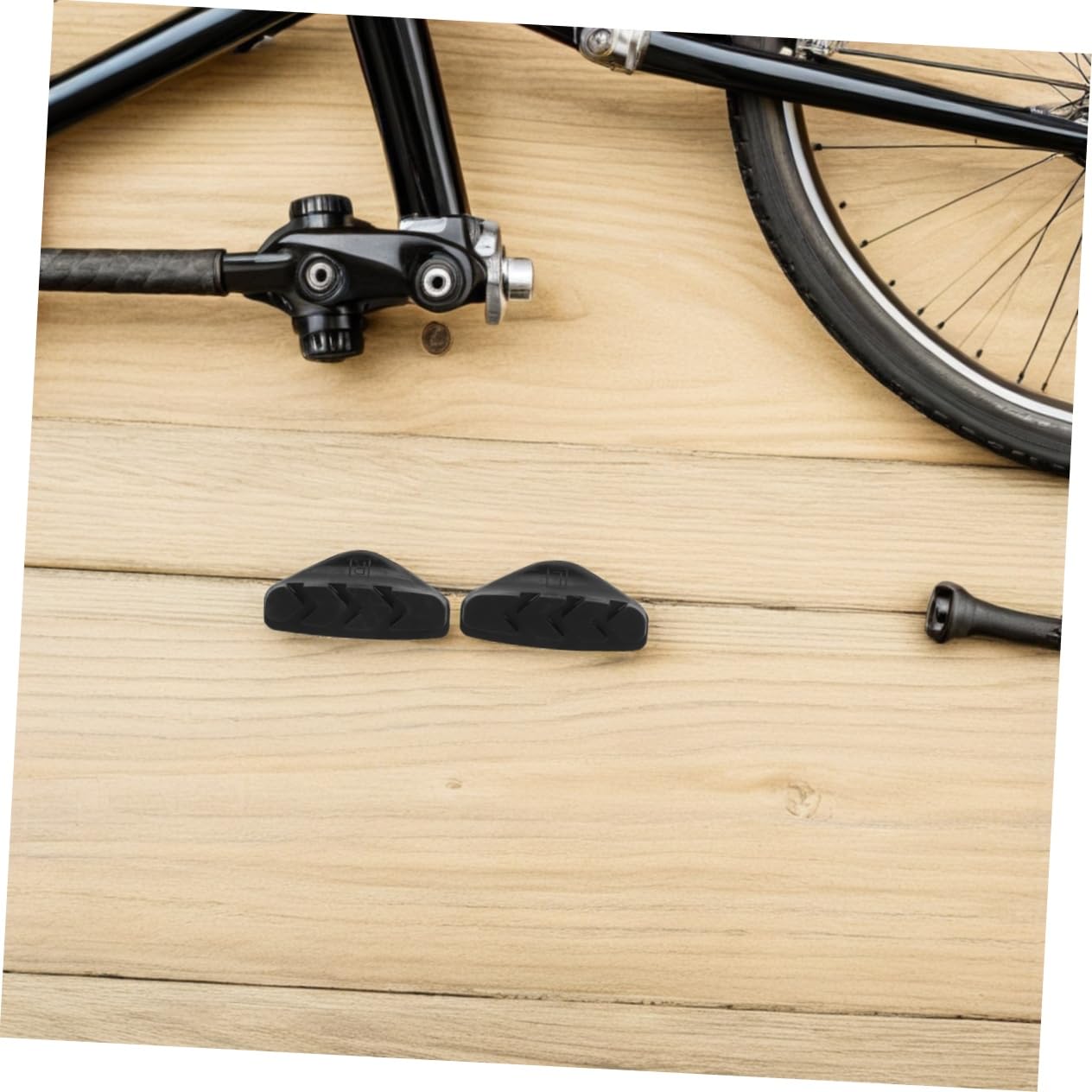 Toddmomy Bremsbelagsatz Bremsbeläge Für Bremsbeläge Fahrrad Teile Bremsblöcke Bremse Unterlage Pads Bremsklotz Fahrrad Bremsbelag Rennradbremsbeläge Black