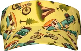 BHCASE Car and Bicycle Adult Sunshade Empty Top Hat : Durable and Stylish. Empty Top Design, Not Stuffy and Does Not Affect The Hair Black