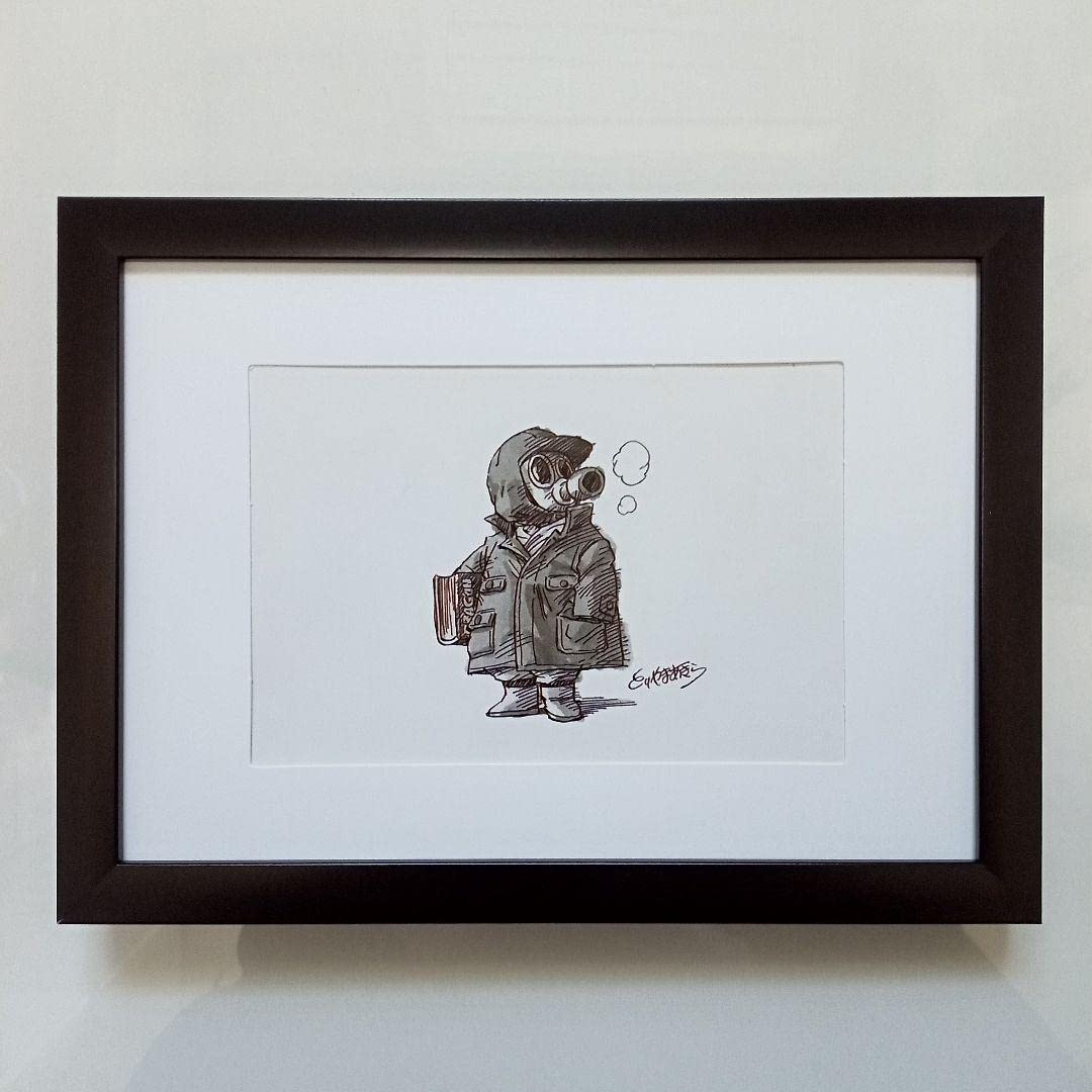 鳥山明　マクラレーン必勝大ポスター Amazon.co.jp: 鳥山明 78 ドクタースランプ 2Lサイズ額入り