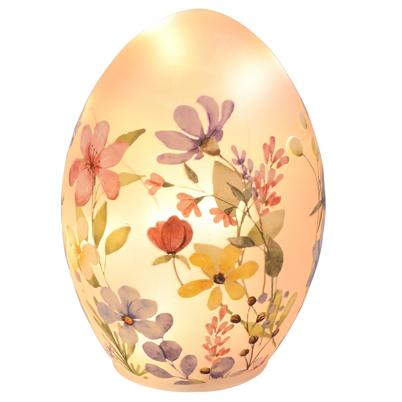 Shudehill Giftware Spring Glow Large LED Egg Ornament (Pink)