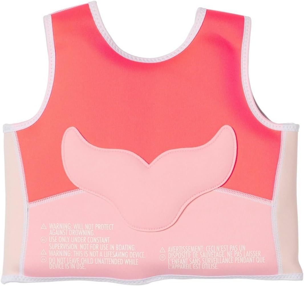 SUNNYLiFE Swim Vest - Constructed with Neoprene Plus a Secure Front Zip and Develop Water Confidence. | Toddler Swim Vest