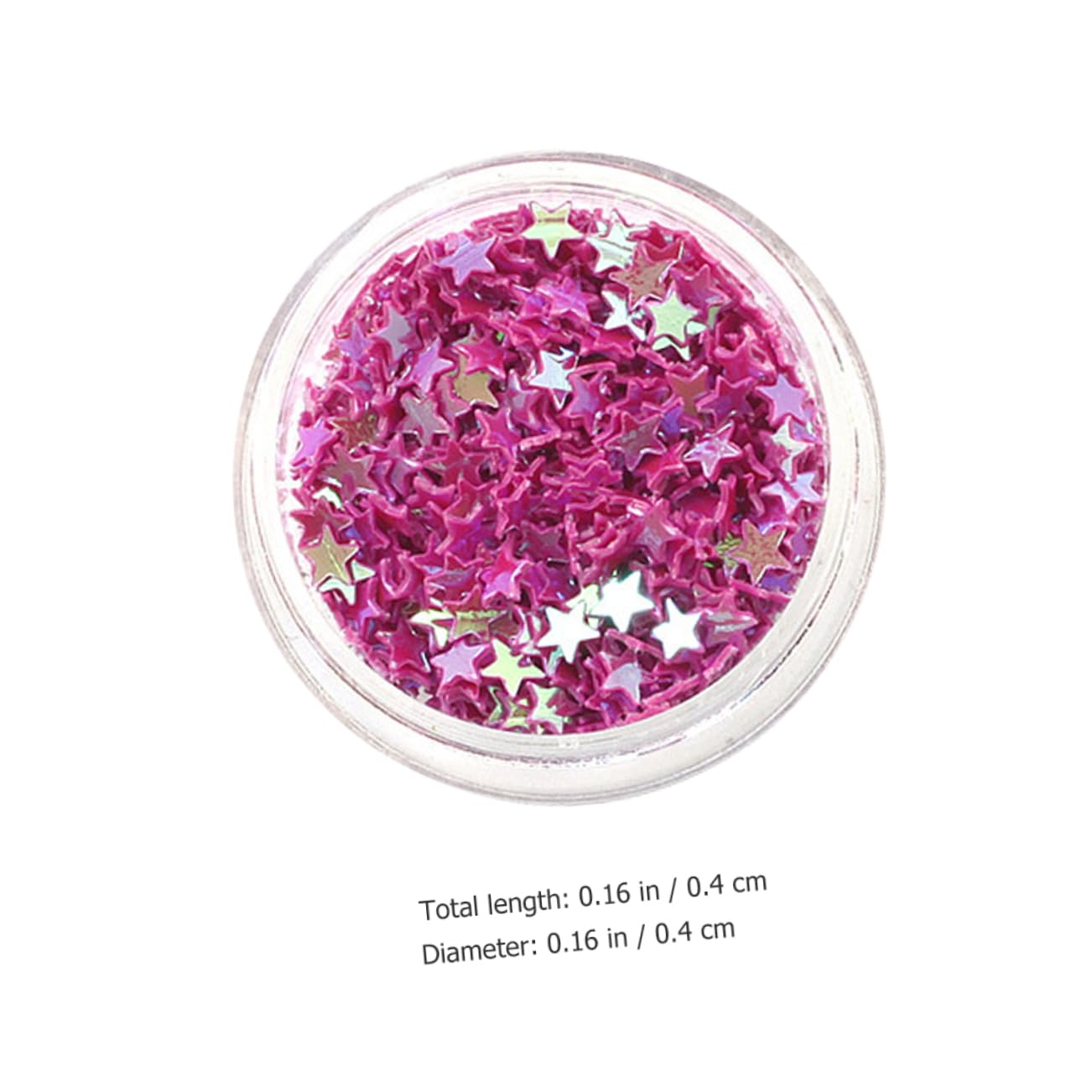 Ipetboom 5 Set Stella A Cinque Punte Glitter Nail Art Gioielli Fai Da Te Patch Per Unghie Accessori Materiali Fatti A Mano (14 Colori) Adesivi Per Unghie Uv Volpe Acrilico Elegant 14box*5