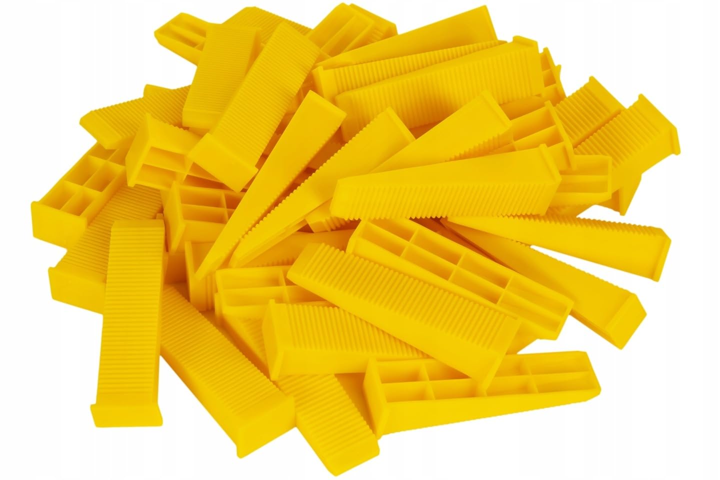Juego de 500 clips de 1,0-2,0 mm con cuñas y pinzas, para azulejos de pared y suelo, gres porcelánico de gran formato (DUO Set 500 clips+cuñas+alicates – 1,0 mm)