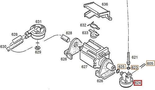 Miniatura 3 de Controlador de membrana, amortiguador de pulso y válvula de control de flujo para máquinas de café completamente automáticas de Jura, Nivona, Bosch,