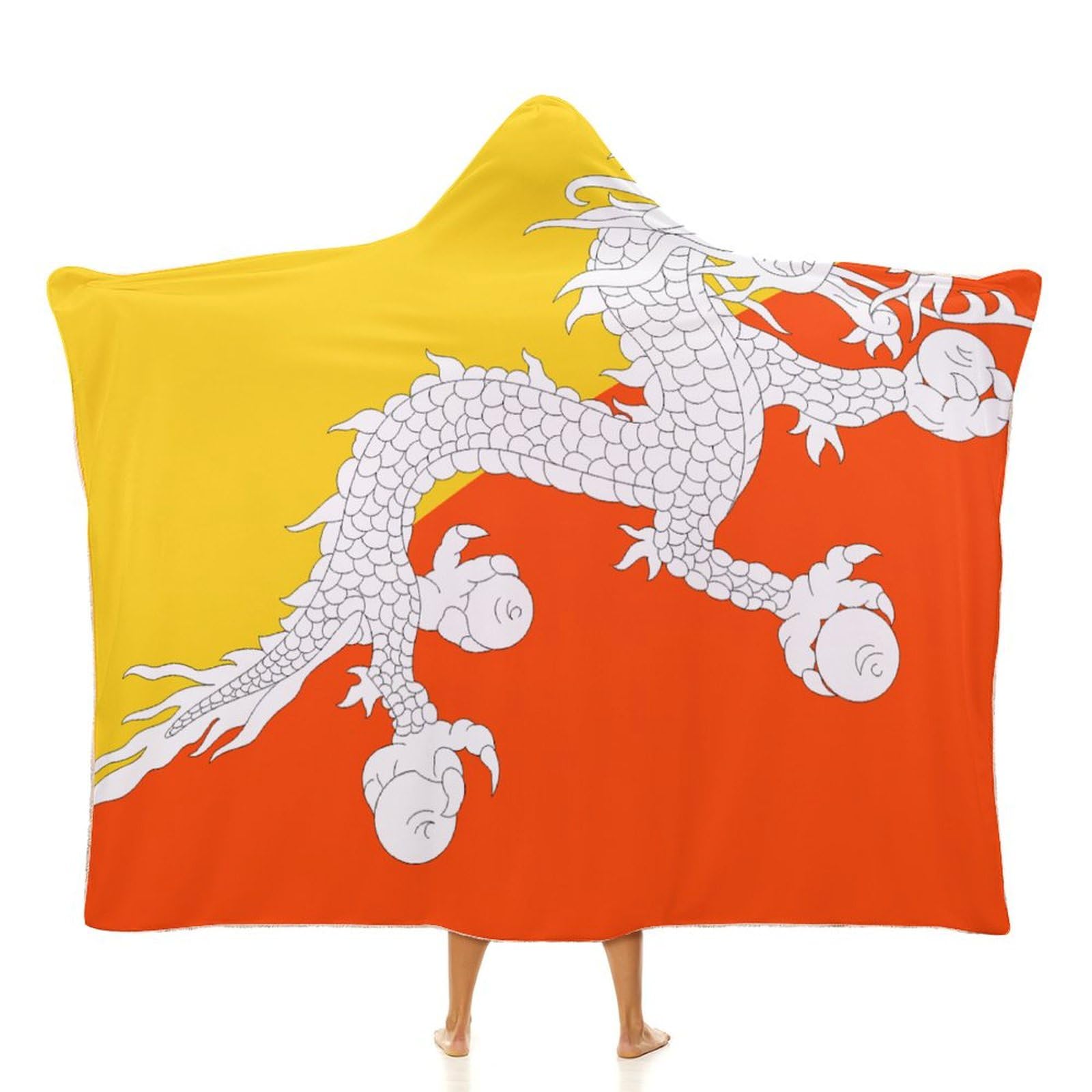 Couverture Bhoutan chaude en velours contre le froid sur votre sofa