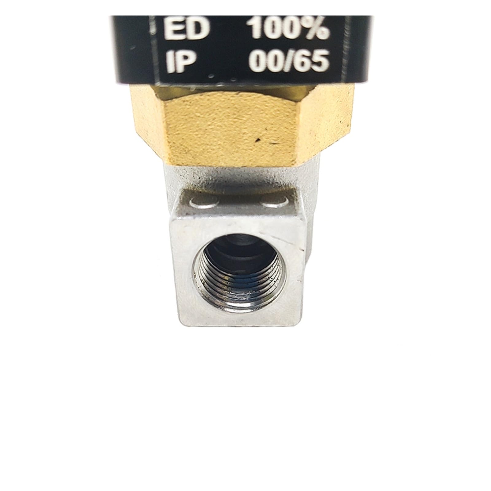 Zawór elektromagnetyczny ze stali nierdzewnej 1/8” 1/4”. Normalnie otwarty zawór do zastosowań przemysłowych(1/8,WHITE_240 AC_NORMALLY CLOSED)