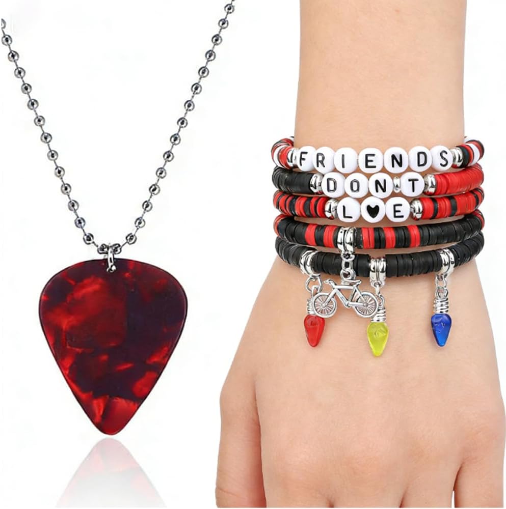 Friends Don't Lie Bracelets Strange Necklace Set For Women Man, IDesign Friendship Gifts Merchandise BFF Birthday Party Decor Outfits - Image 2