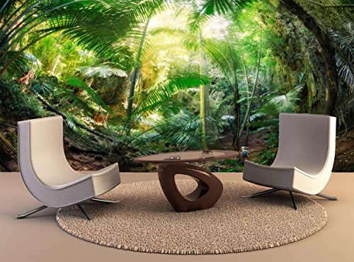 Carta da parati giungla murale Krabi Thailandia