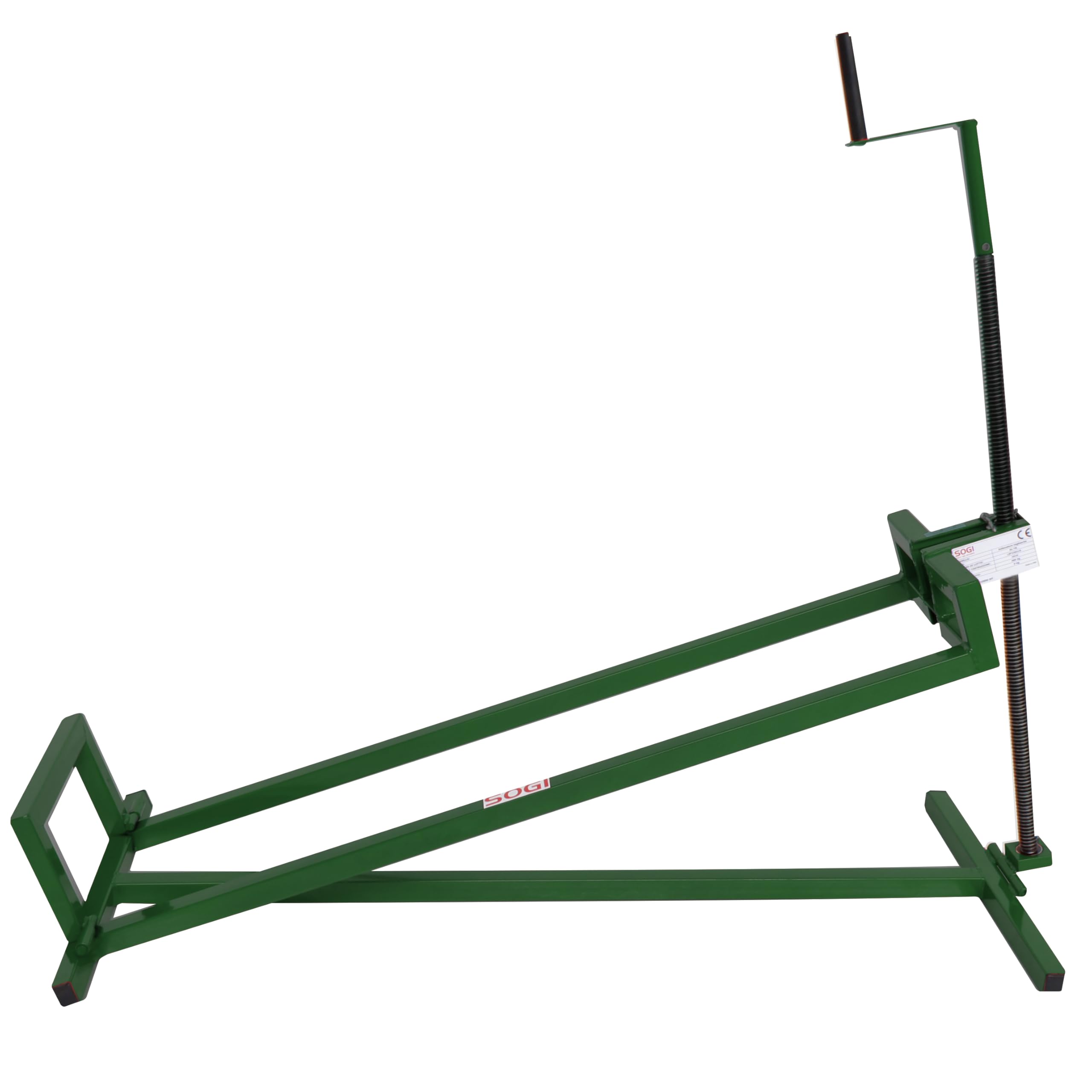 Sogi SL-TR Sollevatore per trattorino Tosaerba cavalletto elevatore Piattaforma con Portata da 400 kg