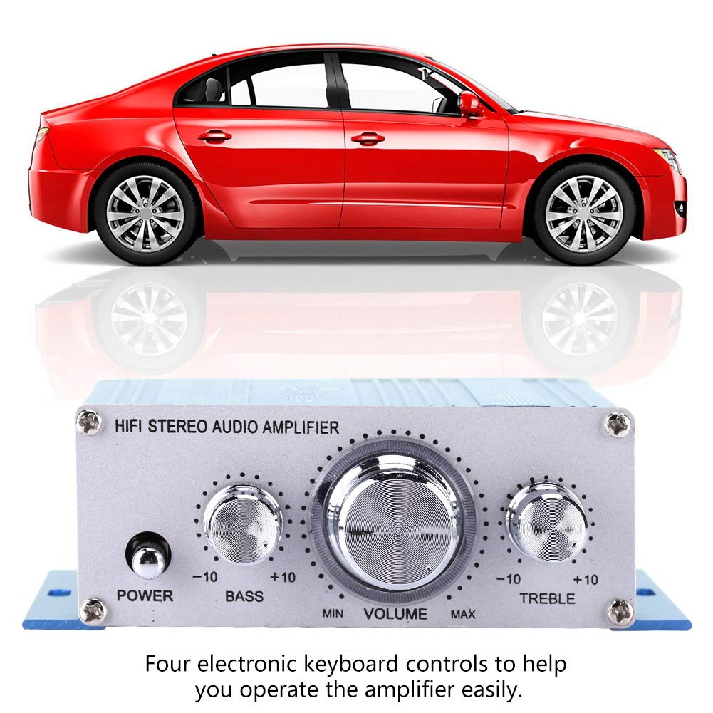 Amazon | パワーアンプ Hi-Fi ステレオアンプ ミニ小型デジタル