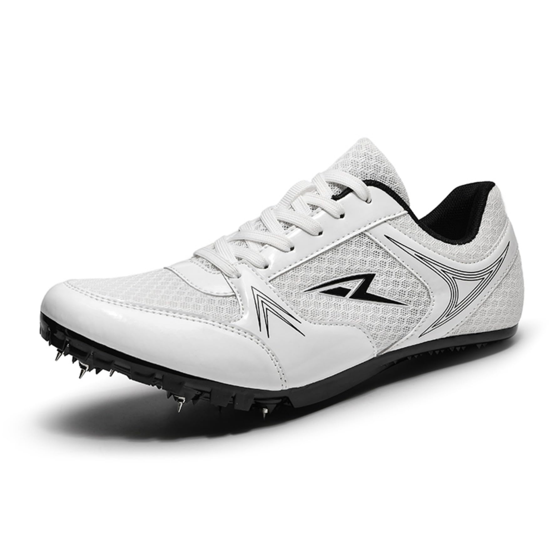 Chaussures d'athlétisme pour Hommes et Jeunes Chaussures de Sprint antidérapantes Chaussures d'athlétisme Unisexes Chaussures de Course Respirantes Chaussures d'entraînement
