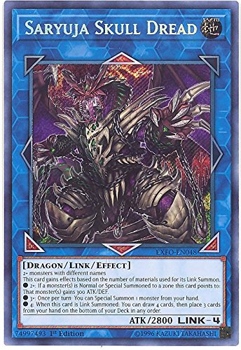 Saryuja Skull Dread - EXFO-EN048 - Secret Rare - Unlimited Edition - Extreme Force