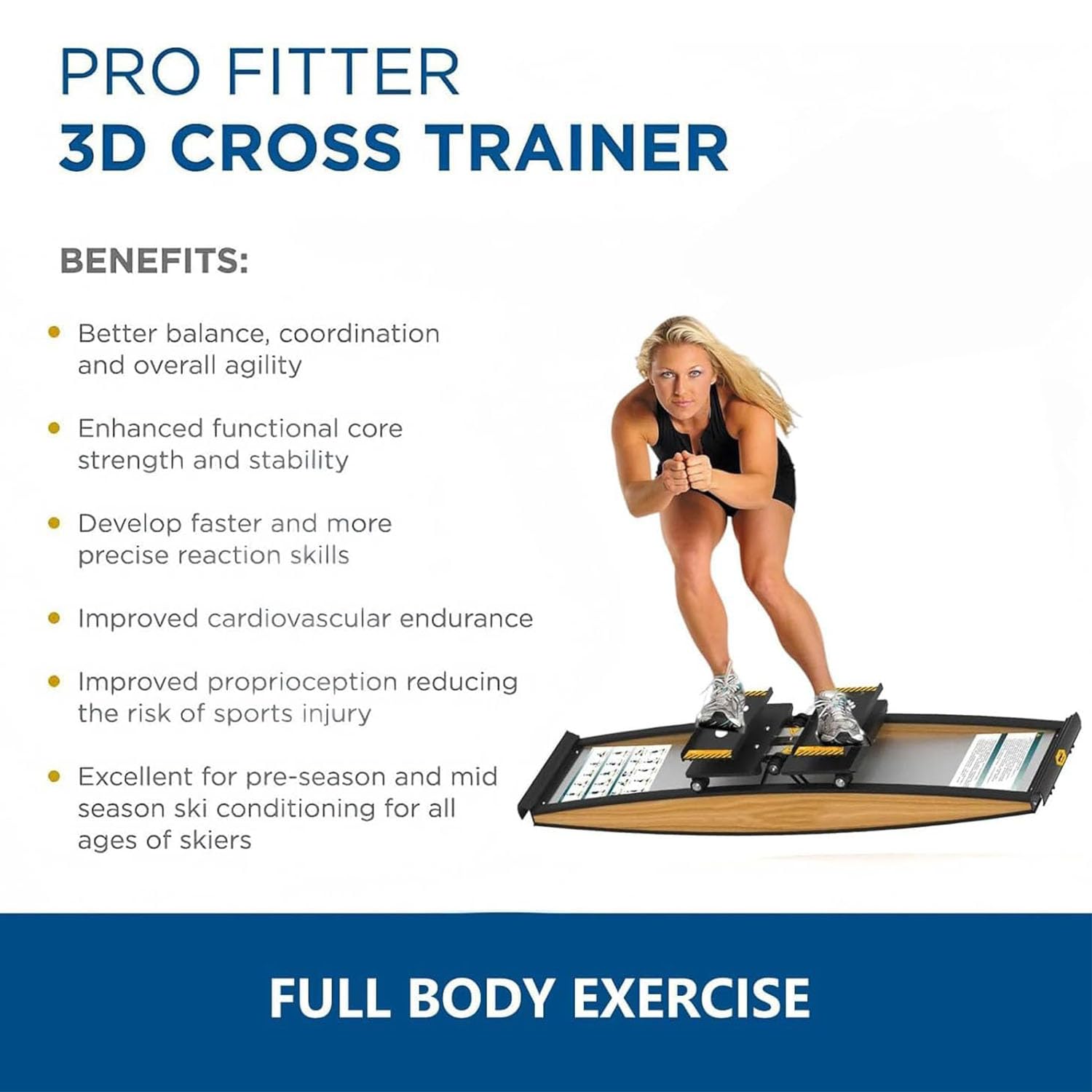 Ski-Trainingsgerät für zu Hause Skimaschine simuliertes Ski-Gerät für den Innenbereich Schnee-Ski-Simulator Indoor-Ski-Crosstrainer Kraft und Gleichgewichtstrainingsgerät
