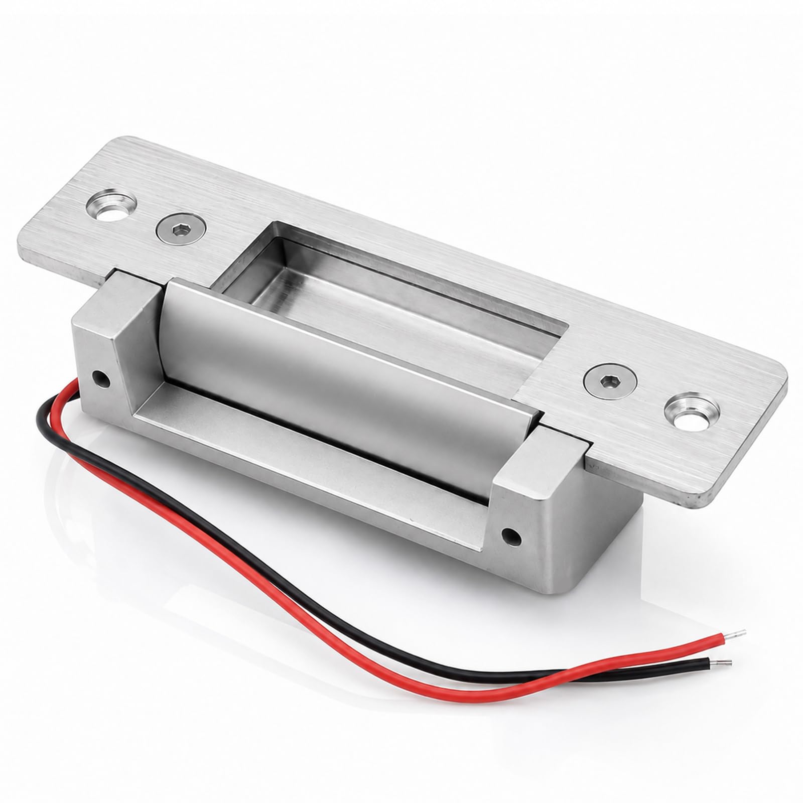 2026 Upgraded ANSI Standard Heavy Duty Electric Door Strike Lock, Silver