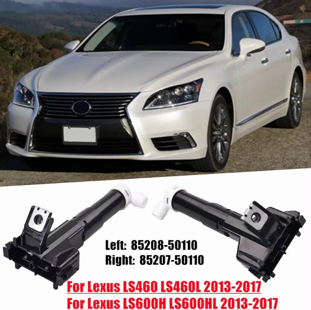 per Lexus LS460 LS460L LS600H Ugello Lavavetri Faro Anteriore Pompa Cilindro OEM No. 85208-50110 85207-50110
