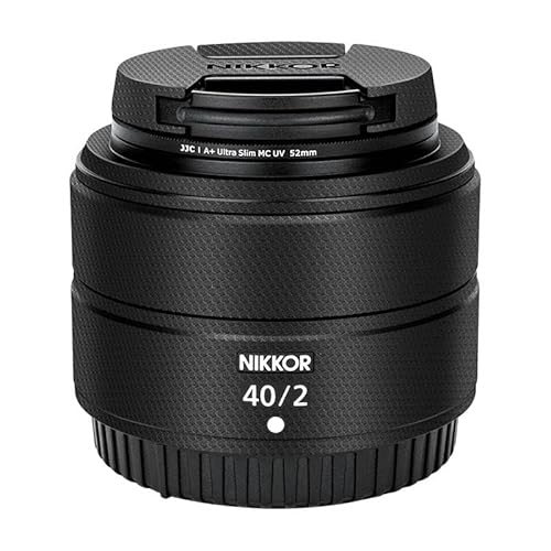 JJC �J���������Y�{�̕ی�t�B���� �j�R�� �j�b�R�[�� Nikon Nikkor Z 40mm f/2��p �����Y�{�f�B�ی�V�[�g 3M�f�� �C�A�h�~ �Ղ��c��Ȃ� ����h�~ ���^�݌v ����~�� �J�X�^���t�B�b�g �����Y�ی�X�L�� �}�g���b�N�X�E�u���b�N