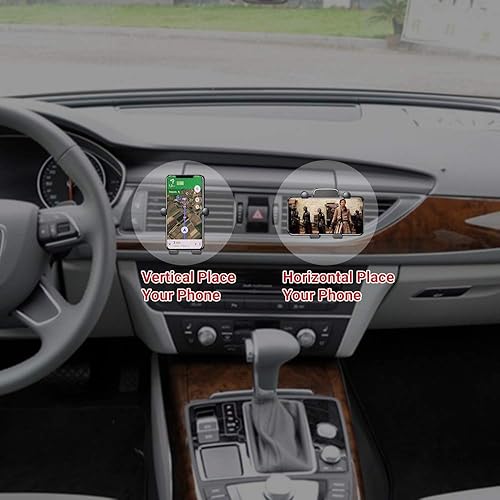 Miniatura 3 de Ebow Soporte para teléfono de coche soporte universal de ventilación de aire soporte de teléfono de 360 grados ajustable gravedad estable soporte de